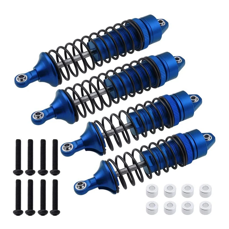 

Полностью металлический передний и задний амортизатор с большим отверстием для Traxxas Slash 4X4 1/10 аксессуары для радиоуправляемых автомобилей и...