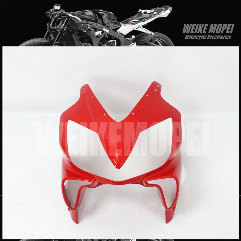 

Red Motorcycle Front Upper Fairing Headlight Cowl Cover Nose Panel Fit For HONDA CBR600F4I 2001 2002 2003 2004 2005 2006 2007