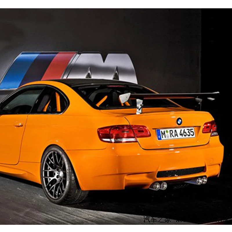 Для BMW M3 спойлер E92 E46 GTS стиль 100% углеродное волокно Универсальный задний |