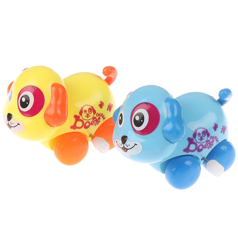 Забавные детские игрушки 8*6*6 5 см Мультяшные животные собака заводные