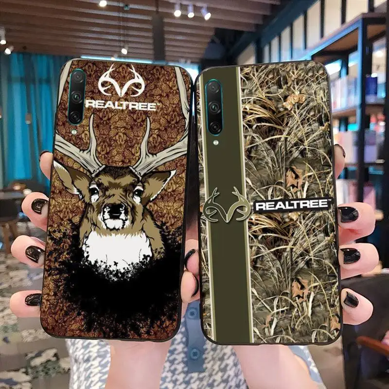 CUTEWANAN Американский Камуфляжный Бренд REALTREE Мягкий силиконовый чехол для телефона