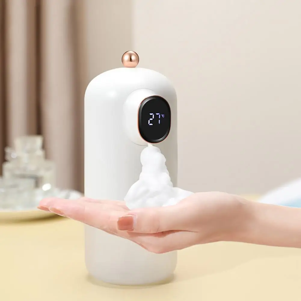 

Multipurpose Practical User-Friendly Automatic Foam Soap Dispenser 30-Degree Tilt for Bathroom Kitchen