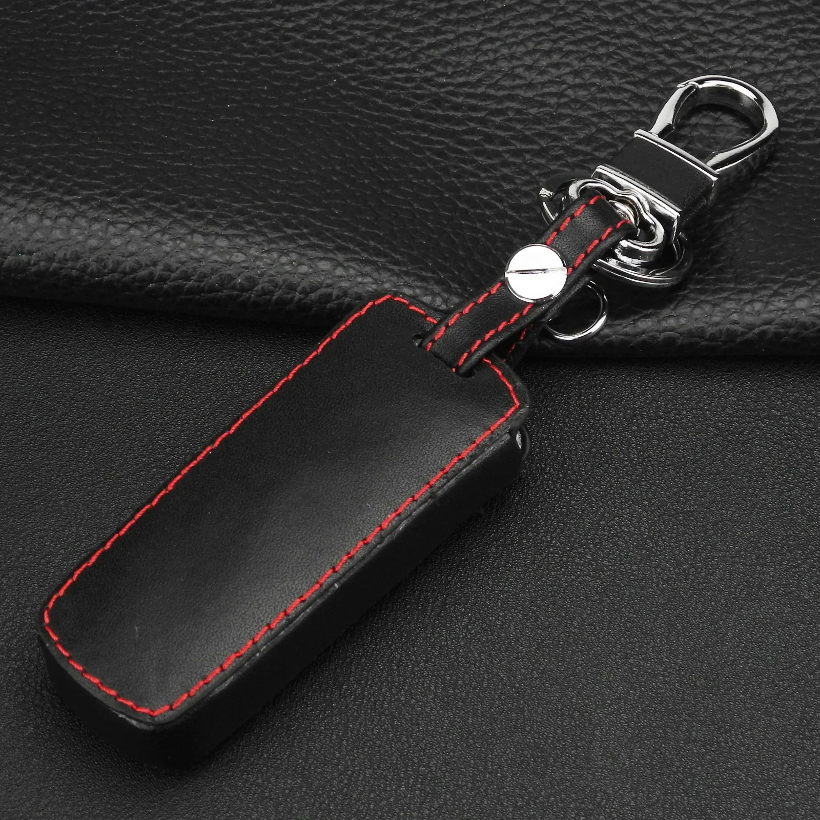 

Kutery 10pcs 3 Buttons Remote Key Leather Cover Case For VW Passat CC Magotan Keychain Keyring Protector Auto Accessories