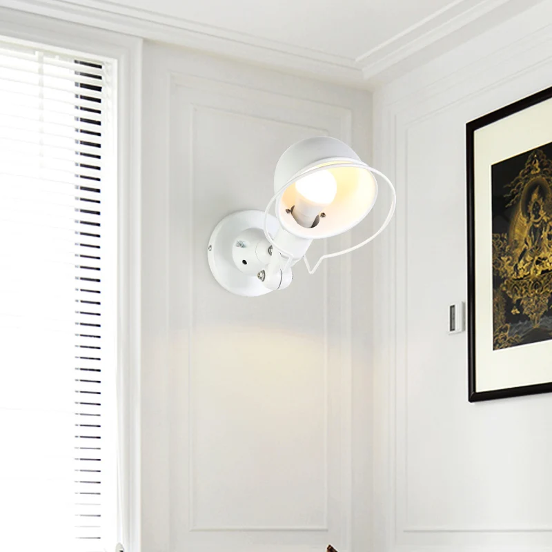 

nordic led crystal penteadeira nicho de parede industrial decor lampada camera cabecero de cama living room lamp bedroom