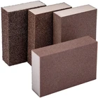 4 шт. губки шлифовании шлифовальные блоки пемза для полировки Деревянная мебель из металла для удаления ржавчины полировка наждачной бумагой моющиеся J50