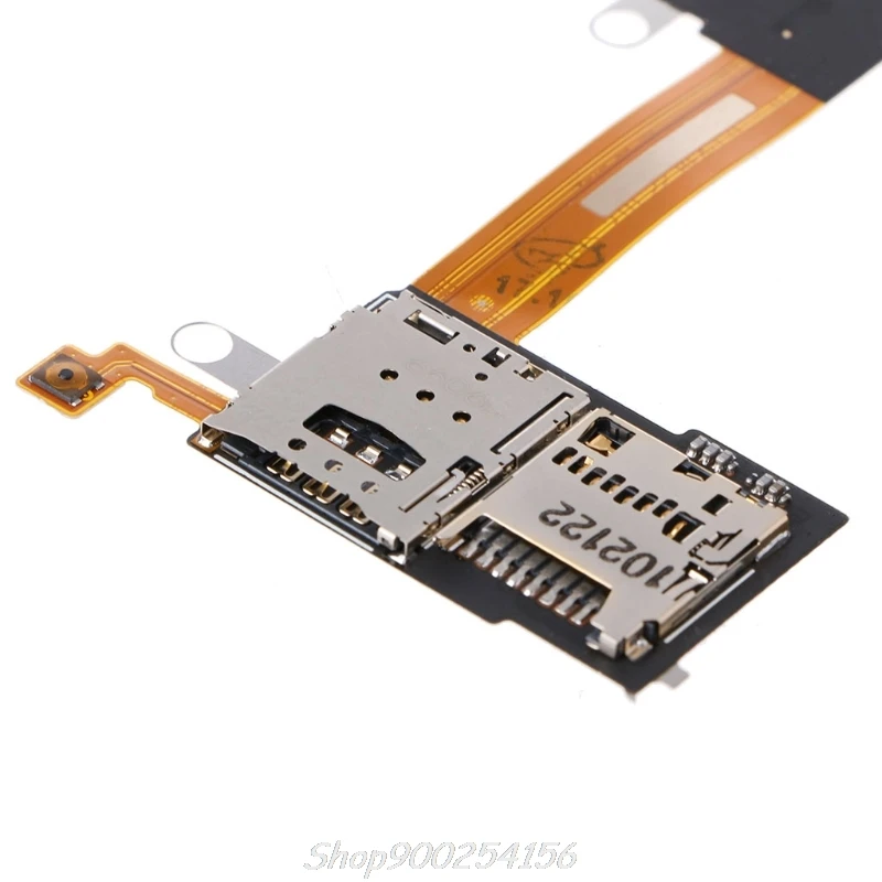 Держатель слота для sim-карты TF гибкий кабель Sony Xperia M2 S50H D2303 D2305 D2306 S23 20 Прямая