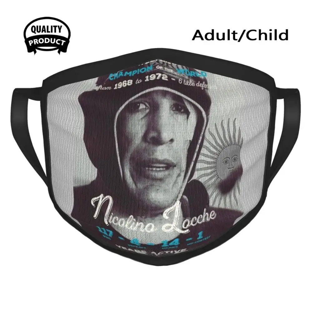 Боксерская футболка и плакат: неприкасаемая из Аргентины маска для лица