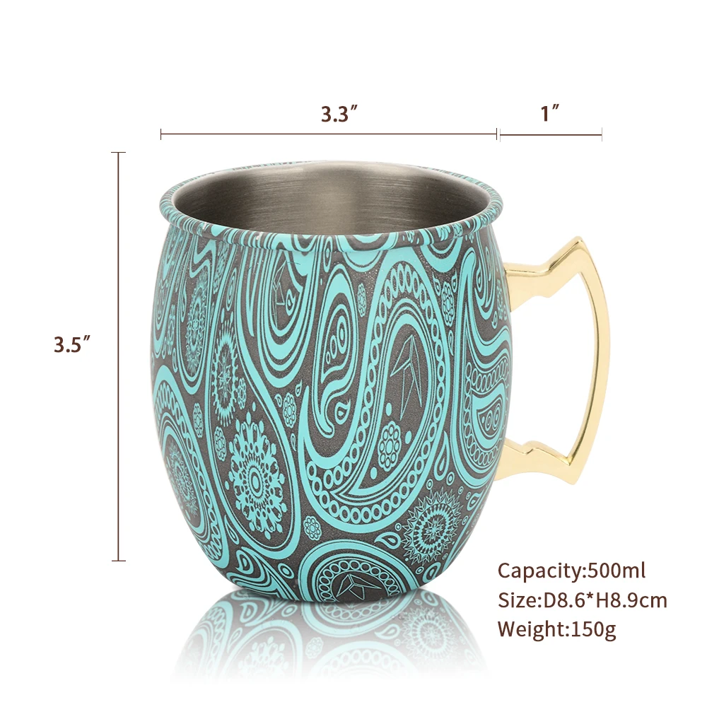 Кружки для московского Мула мини Caneca МОСКВА Mule Кубок PureCobre кружка кофе эспрессо с