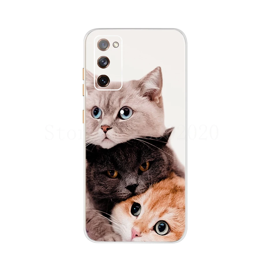 Чехол для Samsung Galaxy S20 FE S20FE мягкий силиконовый чехол с милым рисунком Fan Edition Lite |