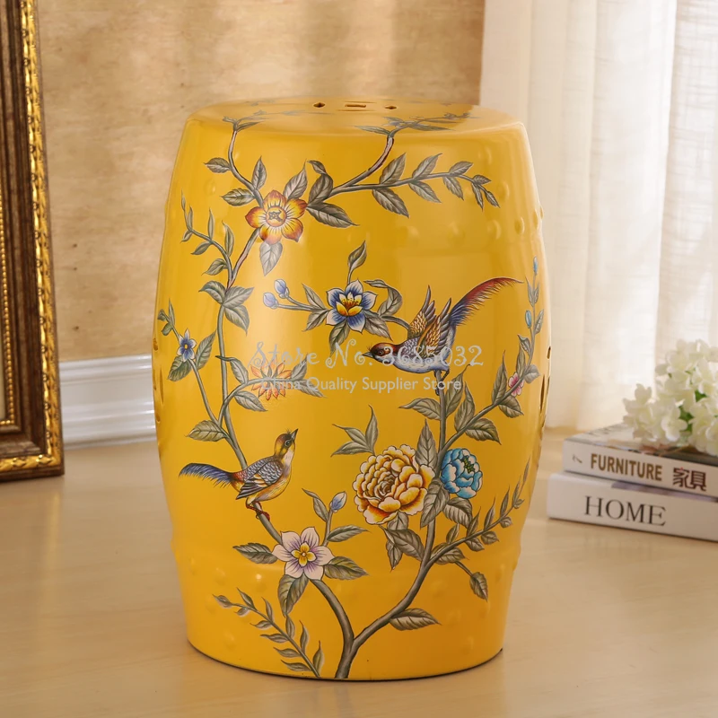 Европейском стиле Керамика пуф для Спальня стул макияжа из синтетического