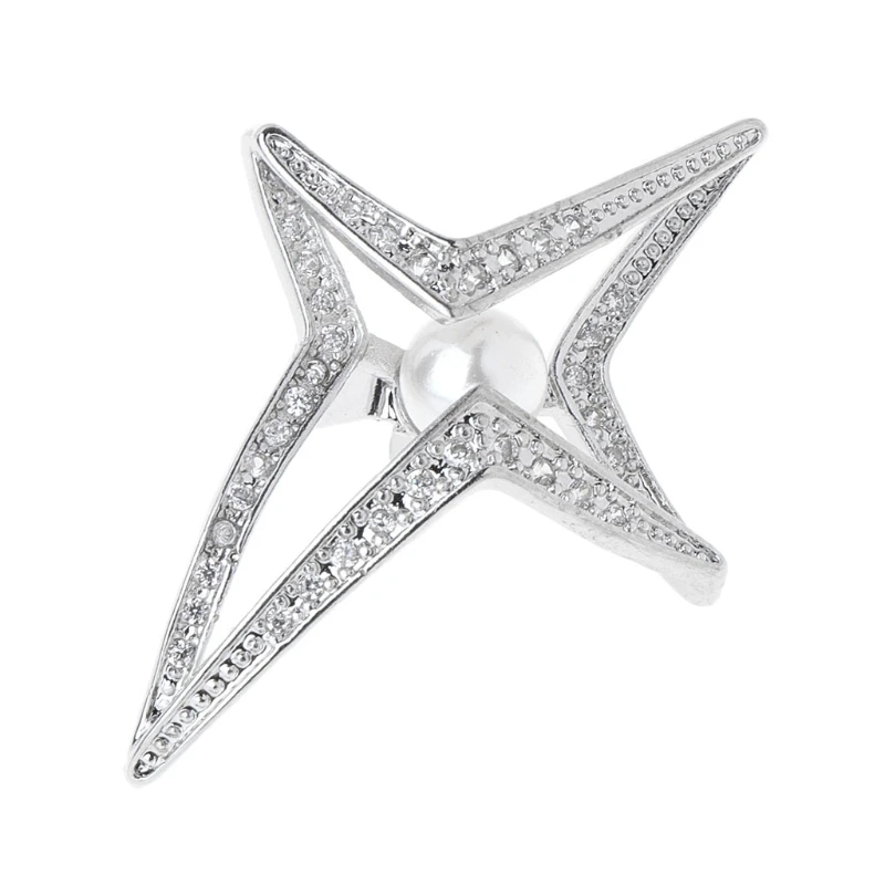 

1Pc Rhinestone Alloy Glass Shoe Clips Elegant Ornaments Buckle Clamp Decoration