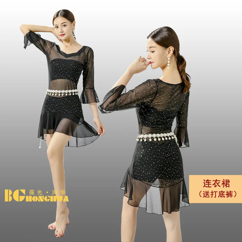 

Женские тренировочные костюмы для танца живота, костюмы для танца живота, униформа для выступлений, одежда для занятий танцами, сексуальное...