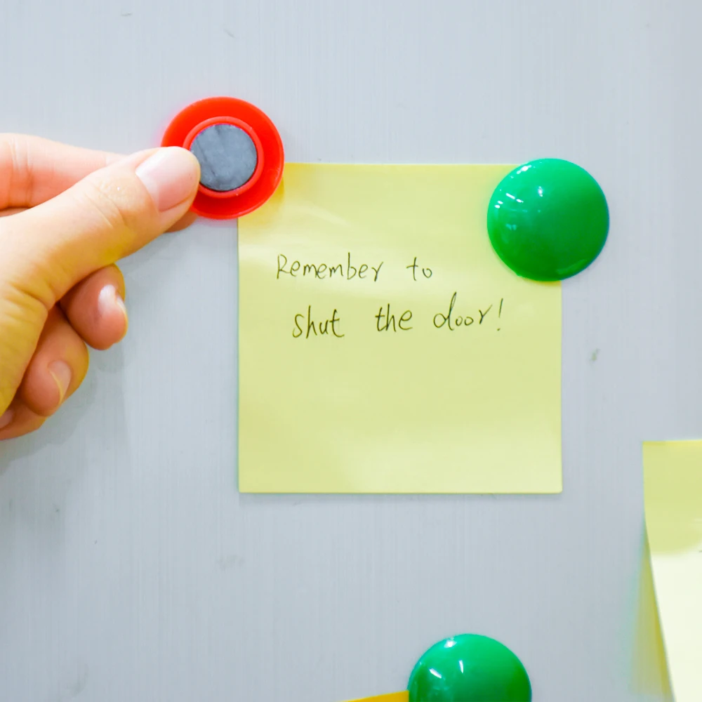 10 шт./лот магниты на холодильник Красочные Креативные и офис для календарей белые