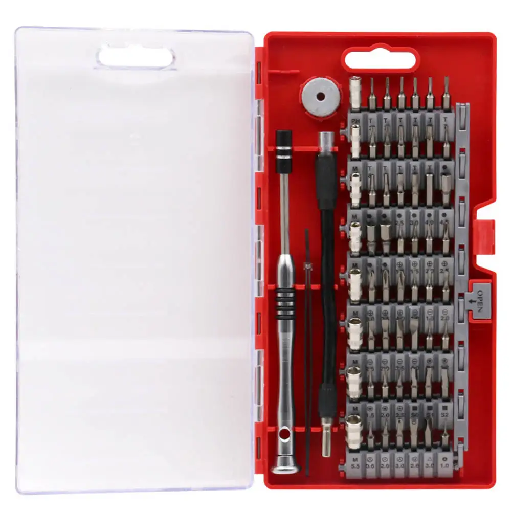 

60 in 1 Precision Screwdriver Set with Magnetic Screwdriver Kit Electronics Repair Tool Kit In Stock