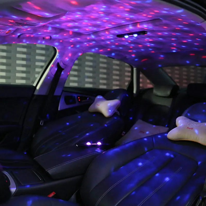 

Universal Colorful Voice Control Wireless USB Lamps Car LED Atmosphere Lamp Automotive Interior Decorative Lights New Neon Light