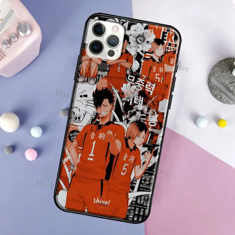 Чехол Haikyu 4 к верхней крышке для iPhone 13 mini 12 Pro Max чехол 11 XS X XR 7 8 Plus SE 2020 | Мобильные