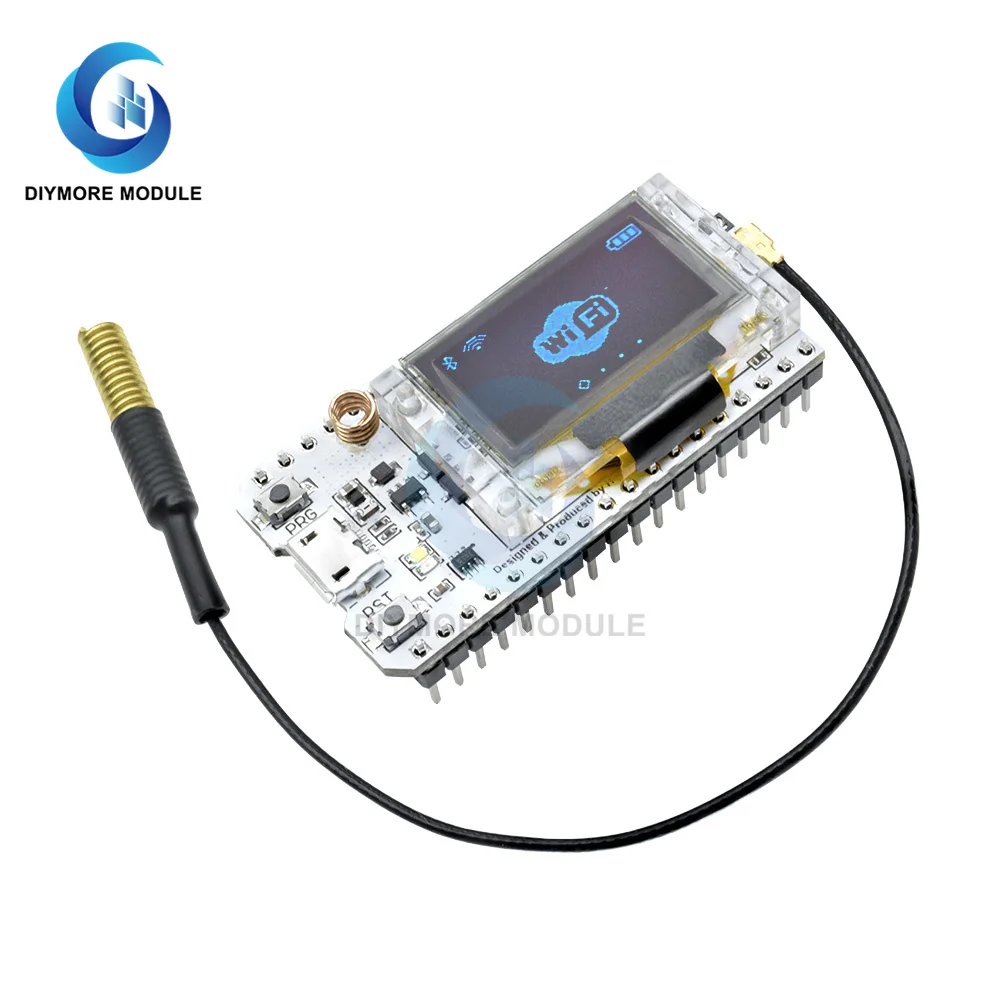 

0.96 Inch Blue SX1278 ESP32 LoRa OLED Display Bluetooth WIFI Lora Kit 32 Module IOT Development Board 433MHz for Arduino