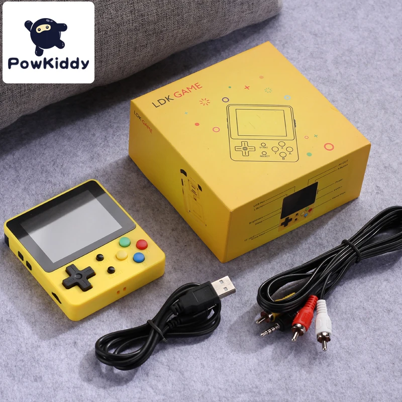 Портативная игровая консоль POWKIDDY LDK Tony Open System 2 6 дюйма HD экран 48 ГБ 3000 игры детский