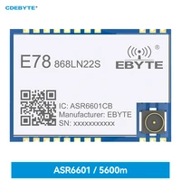 ebyte e78 868ln22s6601 asr6601 lorawan node module 868mhz 915mhz abp otaa soc long range small size low power transceiver