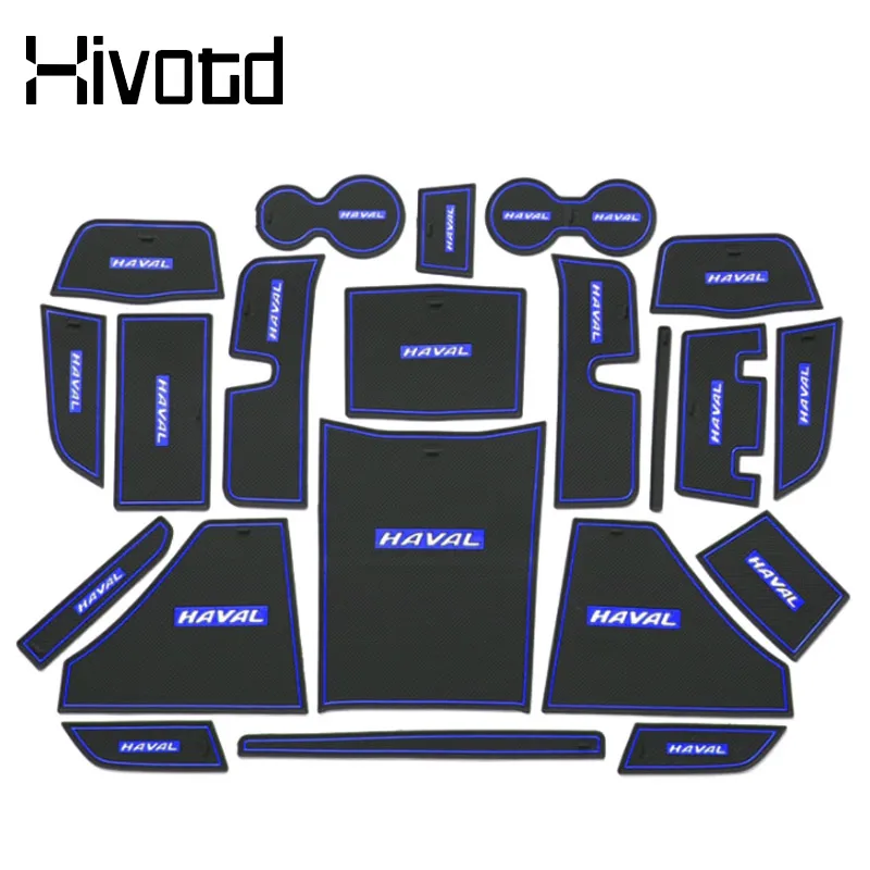 

Коврик для дверных канавок из ПВХ, коврики для чашек с водой, внутренний нескользящий коврик, резиновая накладка для ворот для Haval Jolion 2023, аксессуары для интерьера автомобиля