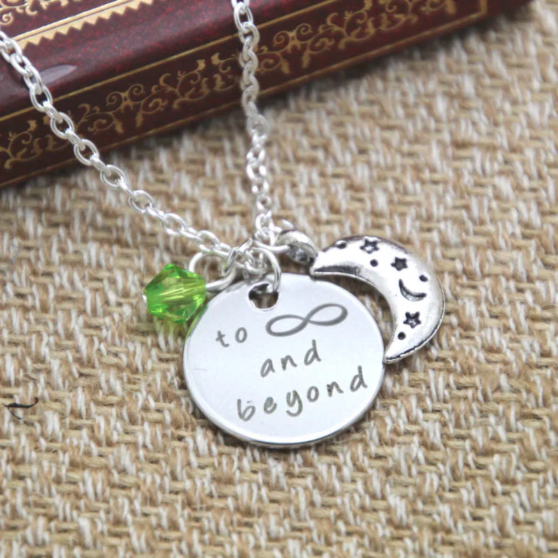 12 шт./лот ожерелье с космическим пространством Lightyear до бесконечности и выше