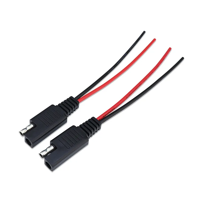 2 шт. Удлинительный кабель 18AWG SAE 2-контактный быстроразъемный штекер 10 А панель