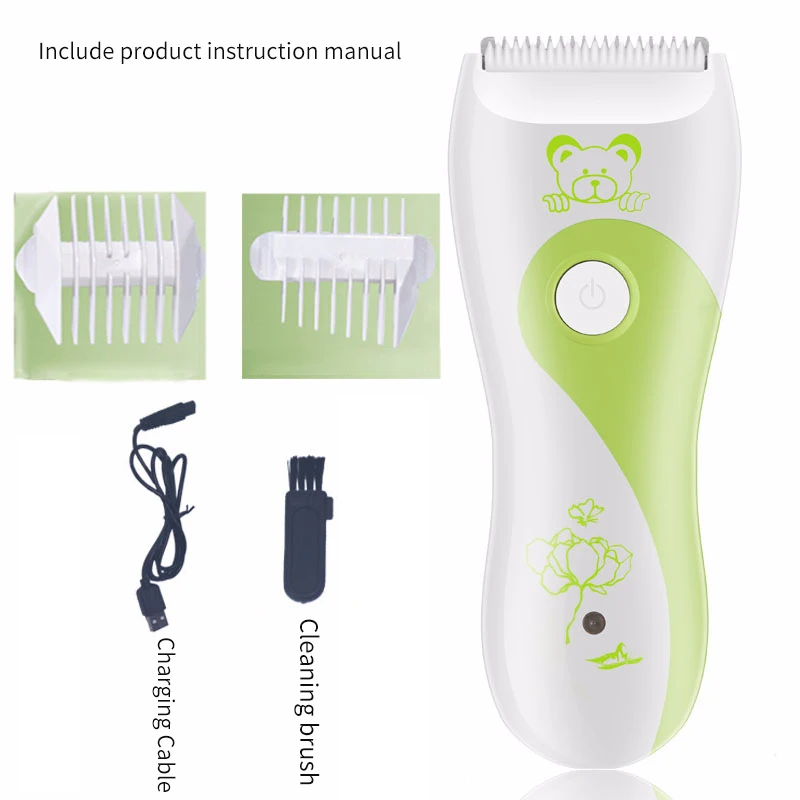 

Baby Electric Hair Clipper Electric Remover Rechargeable Children's Mute Trimmer Hair Clipper Razor Baby Haircut Tool