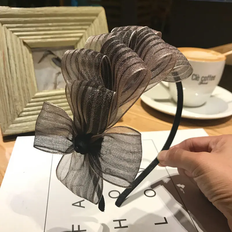 Новая мода волос бант ювелирные изделия ободок коготки свадебные аксессуары для