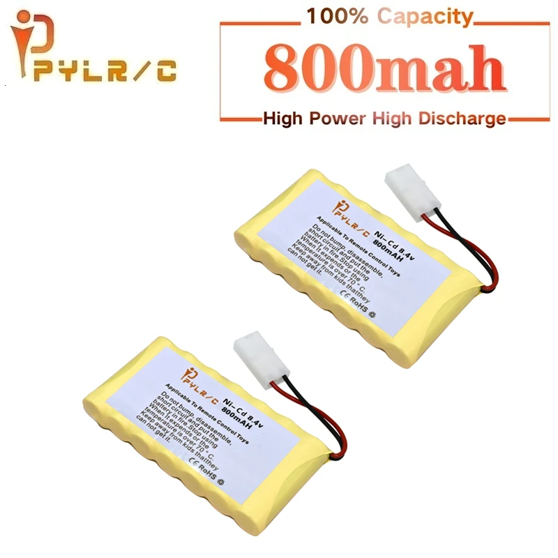 

8.4v 800mah Rechargeable Battery For Rc toys Cars Tank Robots Gun Boats AA NI-CD Battery 8.4v Battery Pack With Tamiya 2P Plug