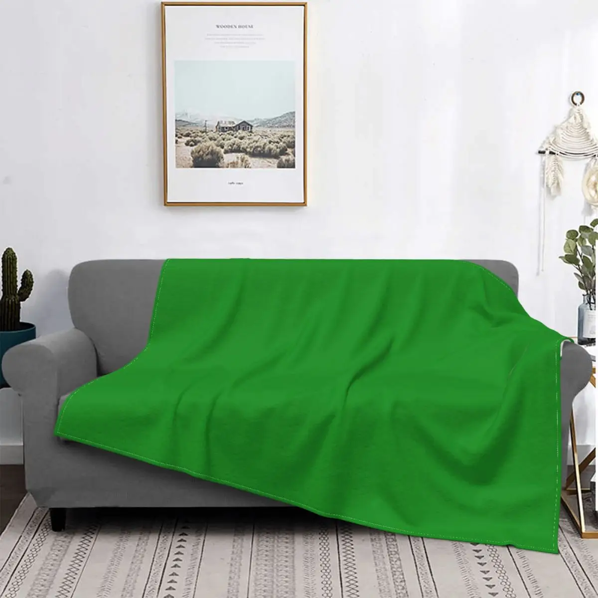 

Emerald Green Blanket Bedspread Bed Plaid Cover Sofa Blanket Double Blanket Bedspreads For Bed