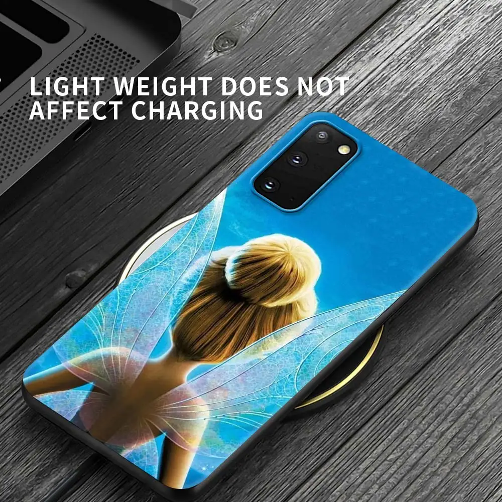 Чехол Питер Пэн из мультфильма Disney для Samsung Galaxy S20 FE S21 Ultra S10 + S9 Plus черный мягкий