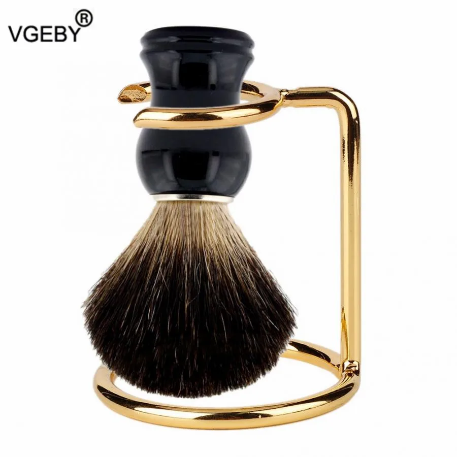 

Men Shaving Brush Holder Stainless Steel Stand Razor Holder Shaver Brush Comb Holder for Salon Home Use Men Beard Cleaning Tool