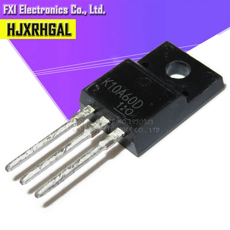 

10pcs K10A60D TK10A60D FET tube new original