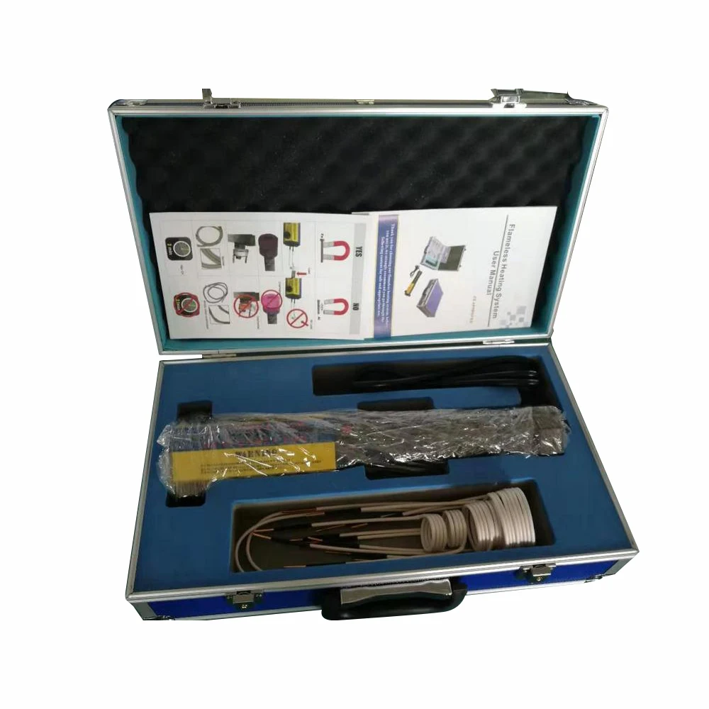 

Magnetic Induction Heater Bolt Remover Repair Machine Tool Screw Tool Bolt Heat Remover Tool Kit Mini Induction Heater