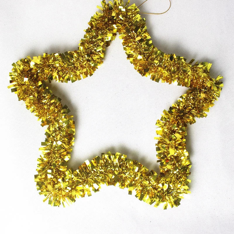 Рождественские украшения венок с пятиконечными звездами Рождественское