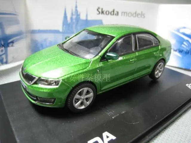 ABREX 1/43 масштаб SKODA RAPLD литой металлический автомобиль модель игрушки для коллекции, подарок, дети