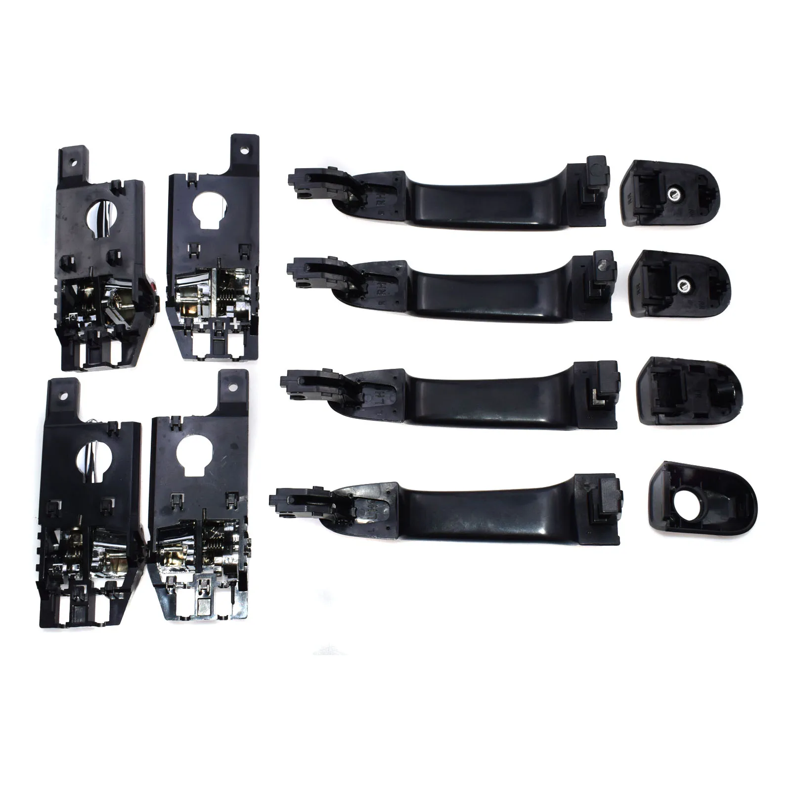 Набор ручек WOLFIGO для наружной и внутренней двери 8 шт. передняя задняя левая