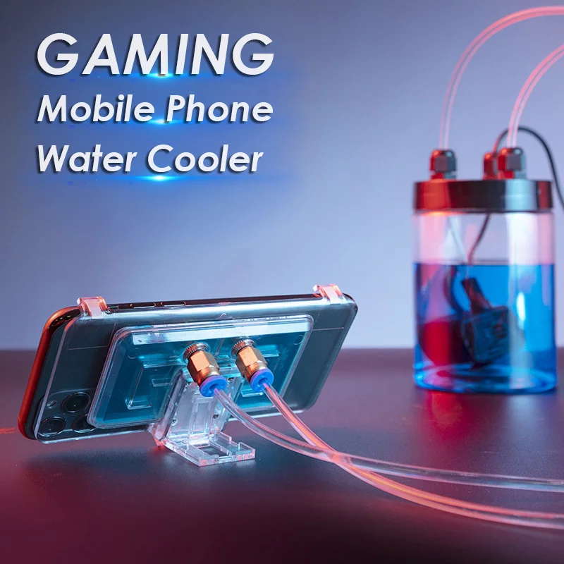 

Mobile Cooling Radiator Adjustable Portable Fan Holder Water Cooler For iPhone 5G Cell Phone