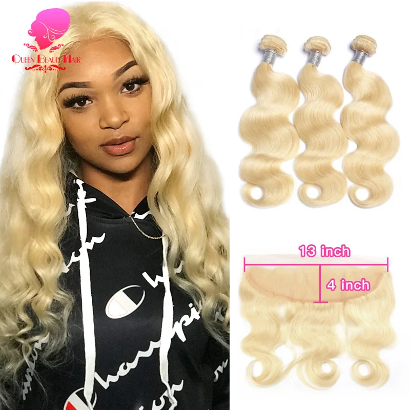 Бразильские волнистые светлые человеческие волосы 30 32 дюйма 613 цветов