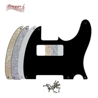 xinyue customized guitar parts for 5 hole screws us tele p90 guitar pickguard scratch plate