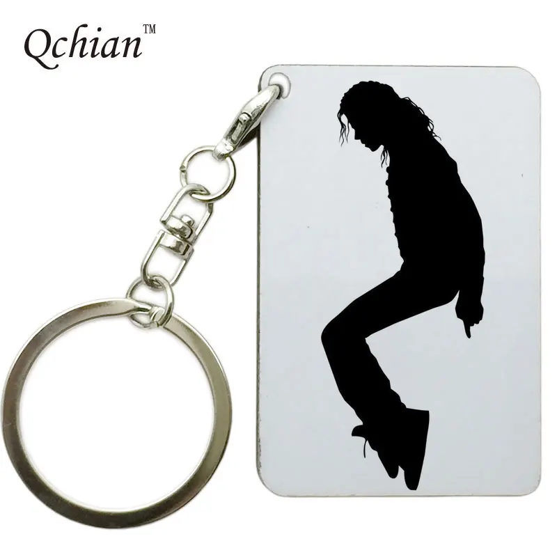 Оптовая продажа высокое качество модный брелок с суперзвездой Майклом Джексоном
