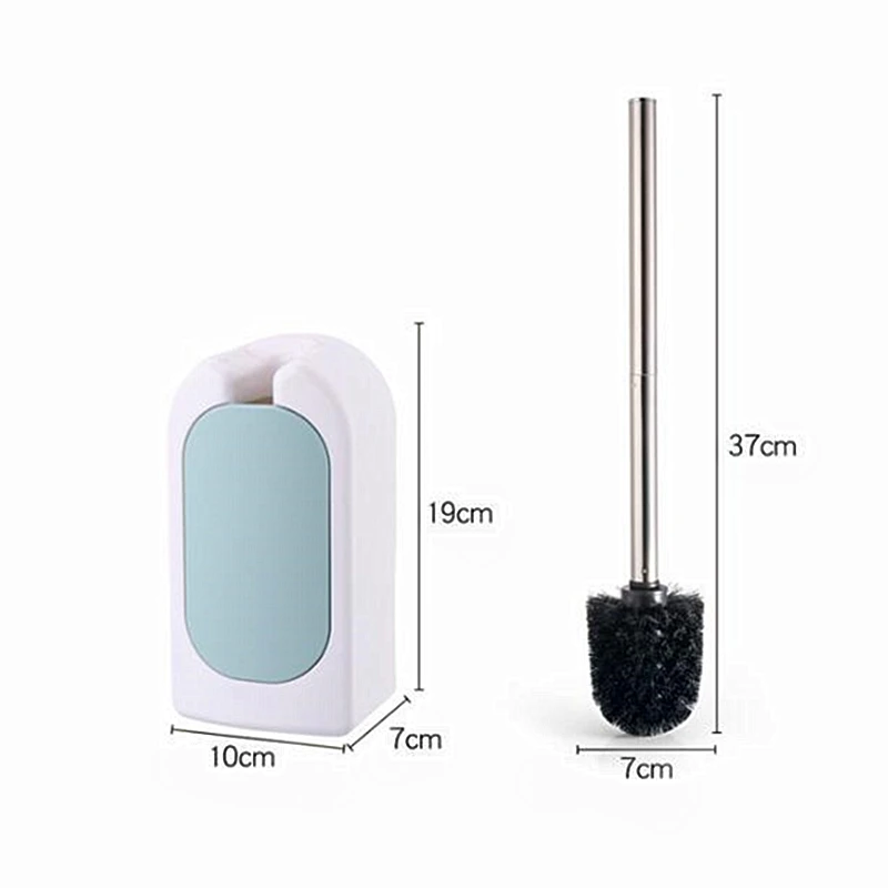 1Pc Creative Wall-mounted Semi-automatic Toilet Brush Set Household Soft Bristles Bathroom Cleaning Kit | Обустройство дома
