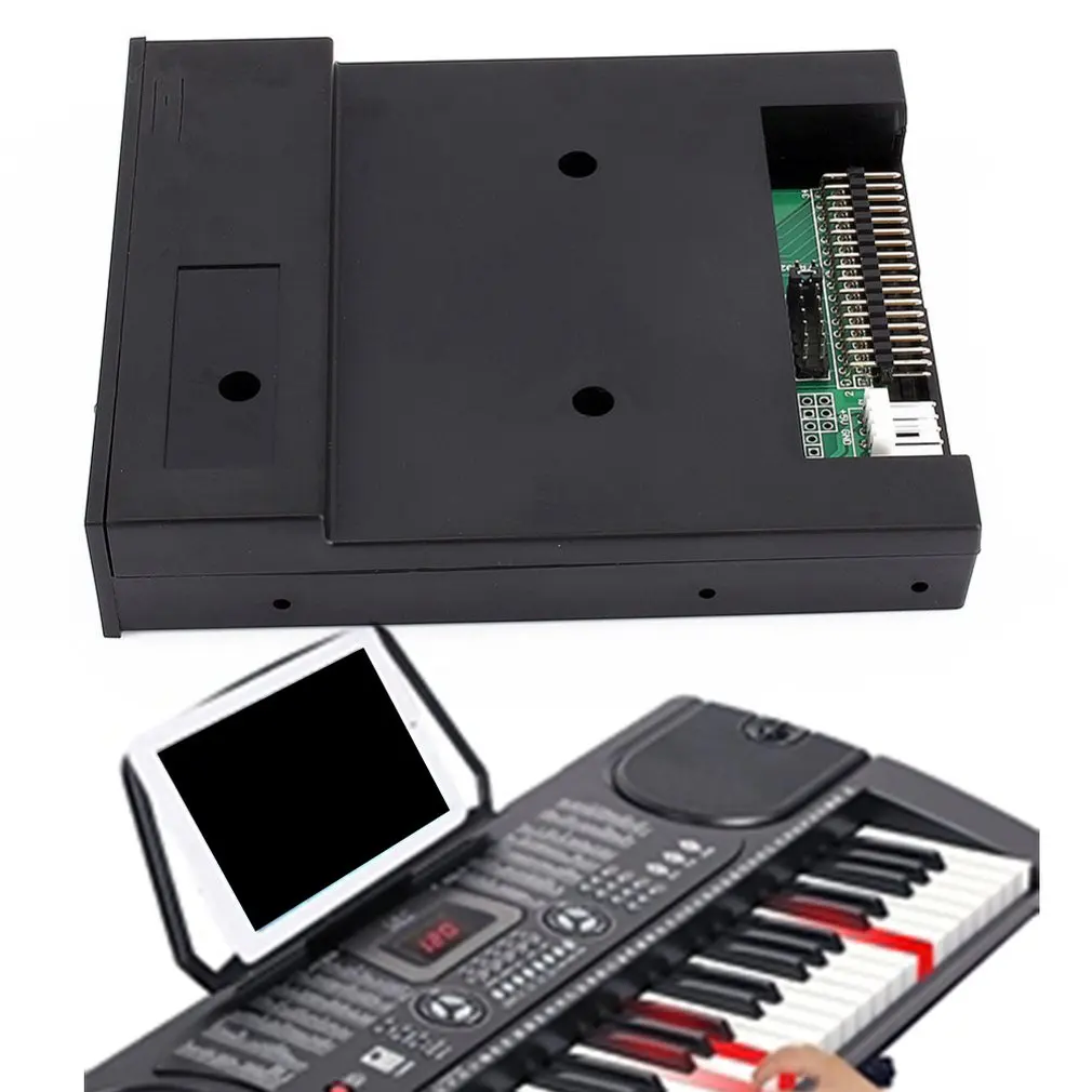 New 2020 Version SFR1M44-U100K Black 3.5&ampquot 1.44MB USB SSD FLOPPY DRIVE EMULATOR for YAMAHA KORG ROLAND Electronic keyboard |