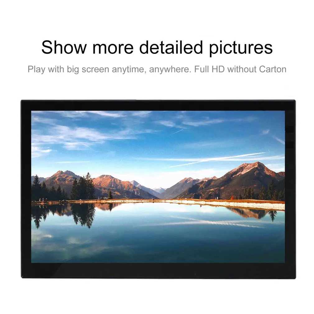 13 3 дюймовый портативный монитор HDMI 1366*768 HD ips дисплей компьютера светодиодный с