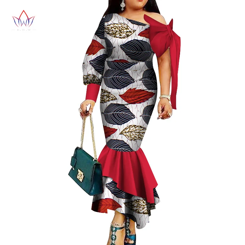 Летняя женская одежда платье макси Африканское Дашики для женщин в африканском
