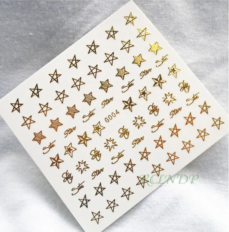 3D наклейки для ногтей все украшения звезды английские буквы слайдеры клейкие