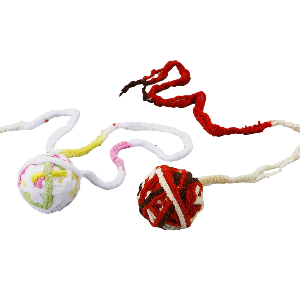 2 шт Кот веревка игрушка забавный Ассорти интерактивный креативный красочный