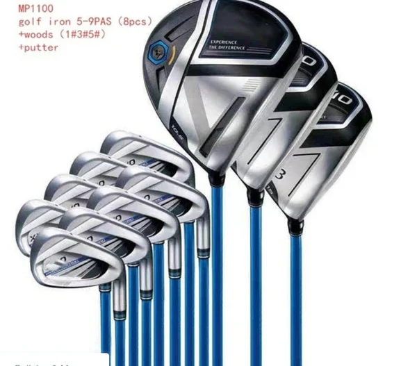 

2021 New Men Mp1100 golf Complete Set of Clubs 12piece Driver Fairway Wood Irons Putters Graphite Dedicated Shaft No Ball Bag