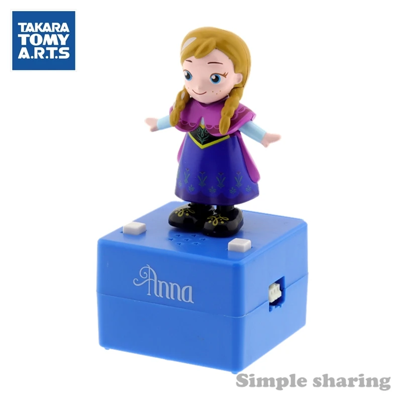 TAKARA TOMY arts popn шаг pixar Дисней фигурка Детская Игрушка Аниме Дети Кукла Анна