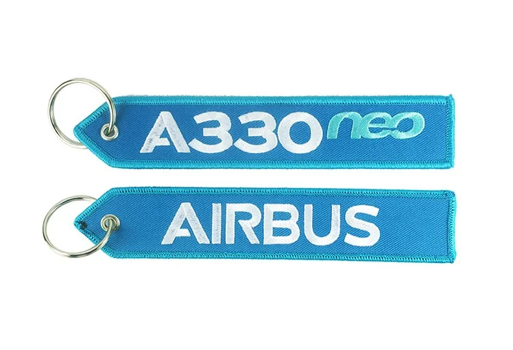 A330 Логотип Airbus A330 neo A350 A380 BELUGAXL вышивальная дорожная длинная багажная сумка бирка подарок для летного экипаж, пилот любитель авиации - Цвет: A330